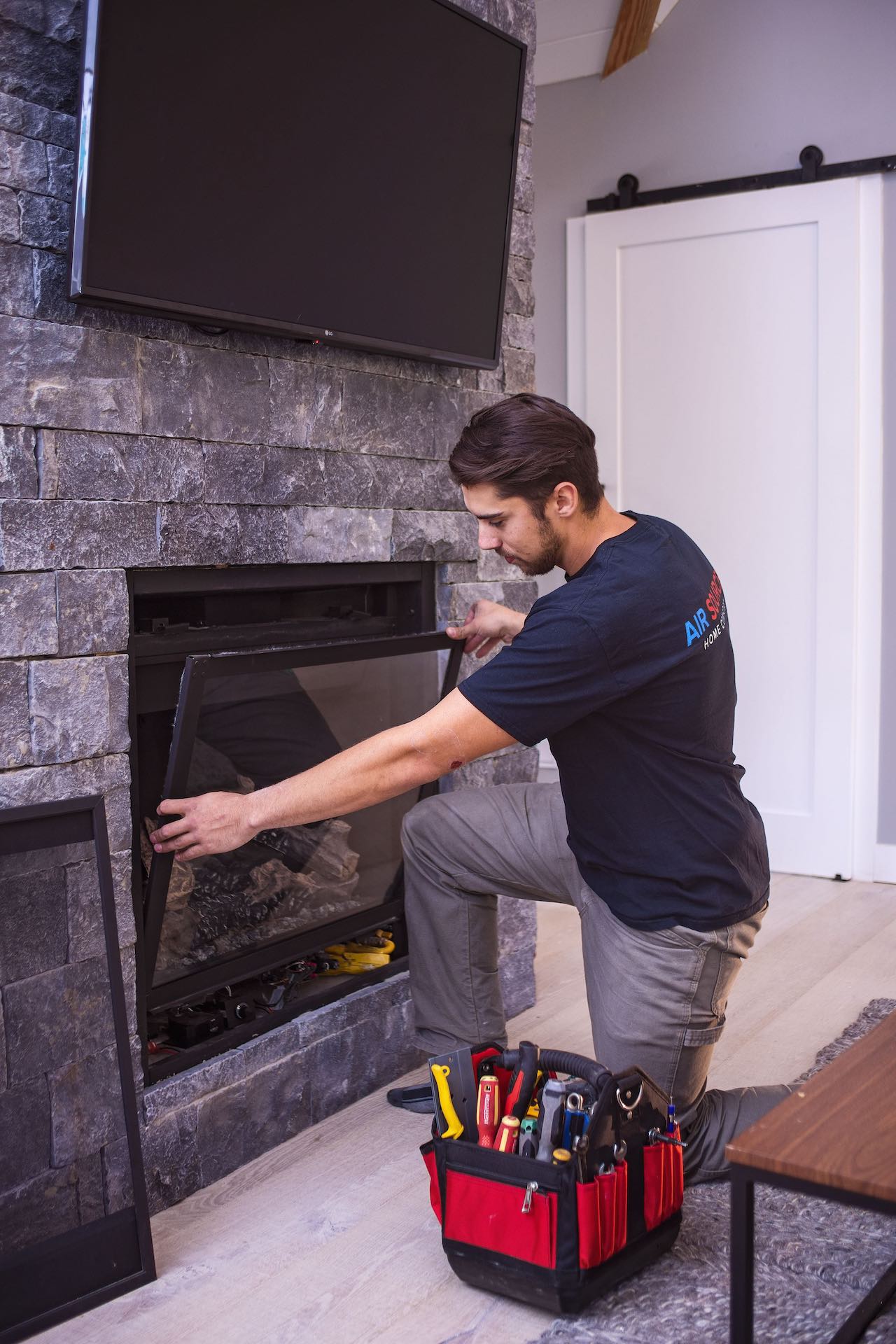 Air Source Home Comfort Gas Fireplace Repair
